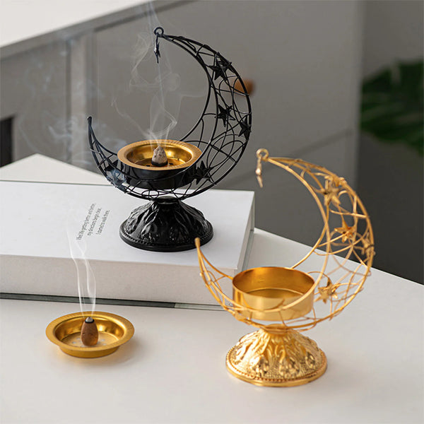 Eid Moon Shaped Incense Holder