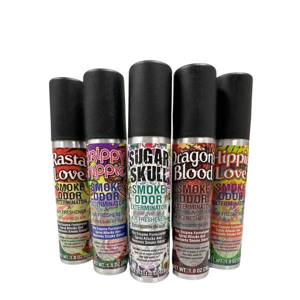 Smoke Odor Exterminator Air Freshener Spray, 1 oz, Assorted/Random Scents, 3 Pack