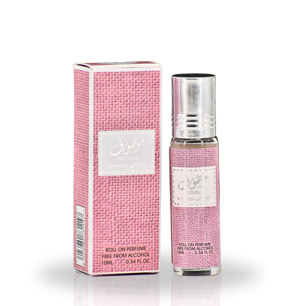 Mousuf Wardi Roll-On Perfume Oil - 10ML (0.34OZ) By Ard Al Zaafaran ( Pack of 1 )