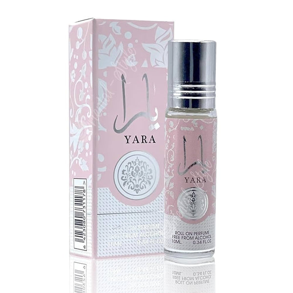 Yara Perfume Roll On for Women by Ard al Zaafaran , 0.34 Ounce / 10 ml